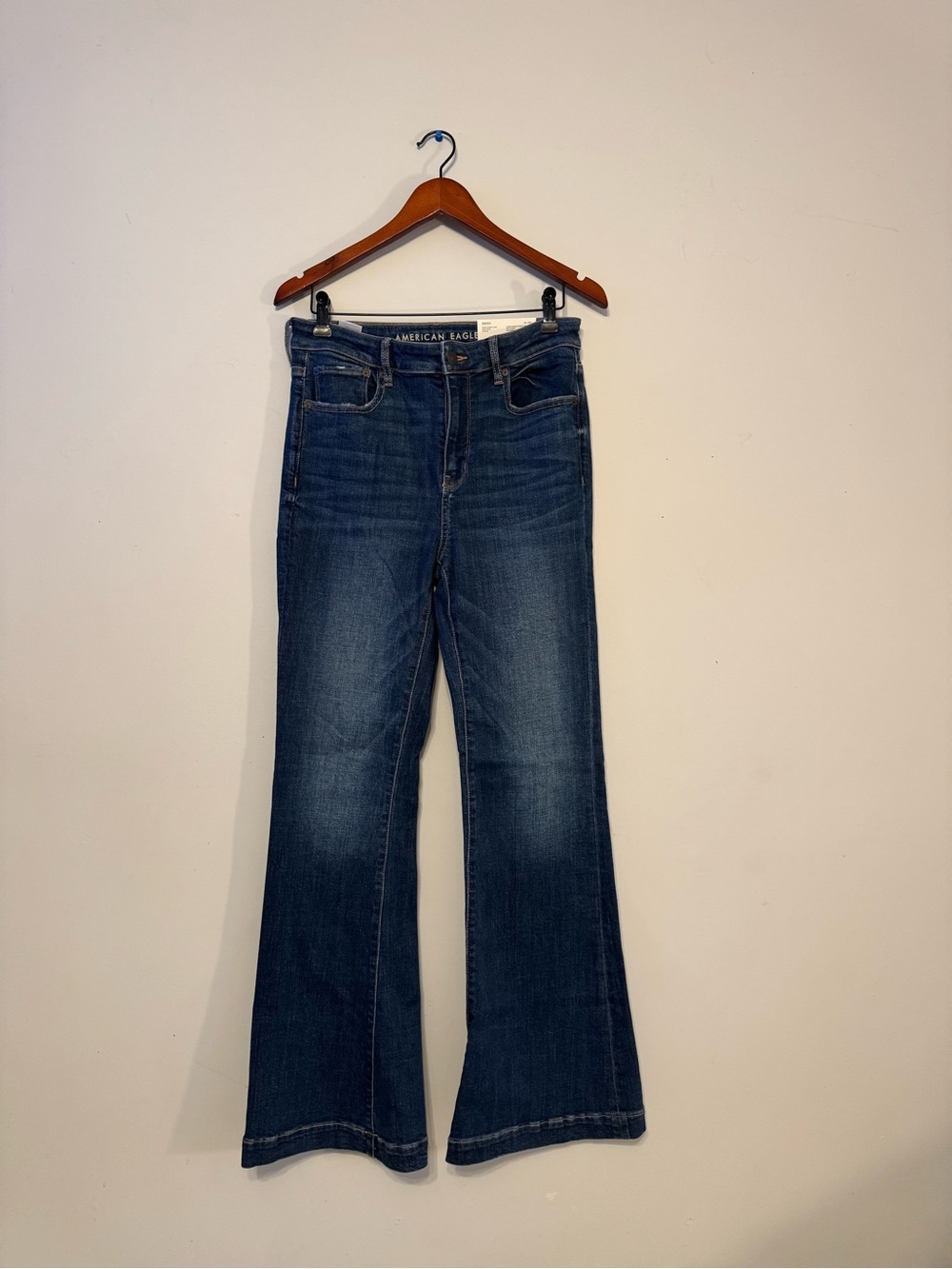 American Eagle Outfitters Dark Blue Flare Jeans